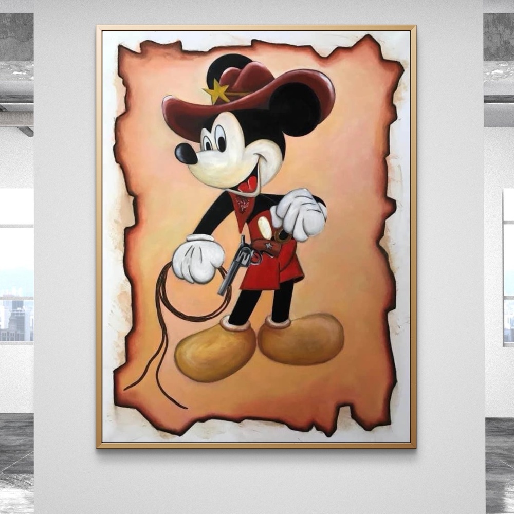 Original Acrylic Painting 36” x 48” signed by artist